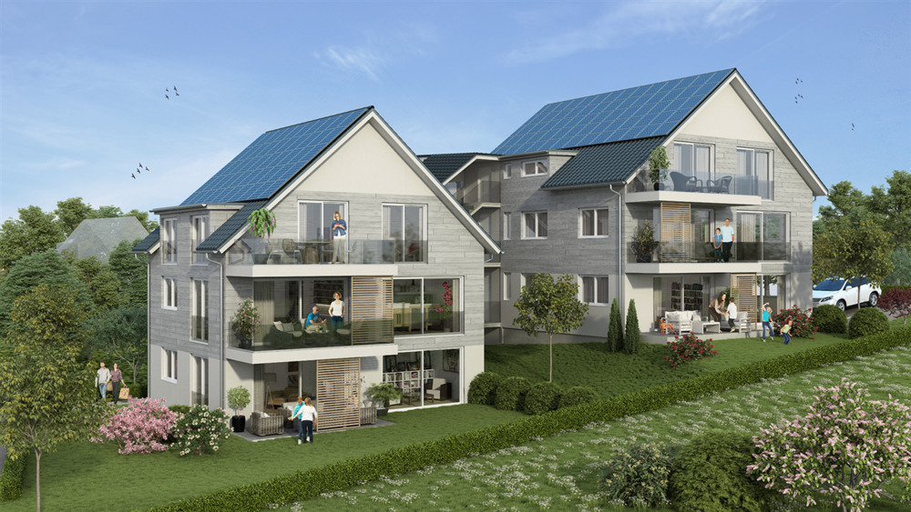 NEUBAU I 200m zum See I Natürlich aus Holz: Wohnung O1: Lichtdurchflutete, wohngesunde 5 Zimmerwohnung in Überlingen-Nussdorf 5 zimmer