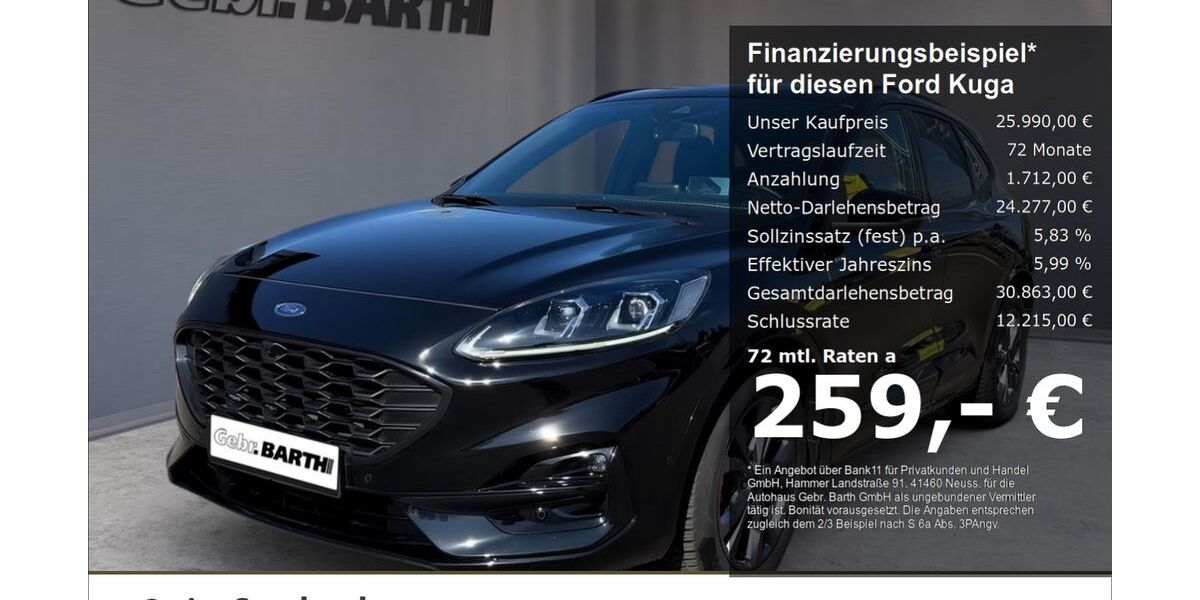 Ford Kuga 47.595 km 25.990 &euro; Merzig / Weiskirchen 66663