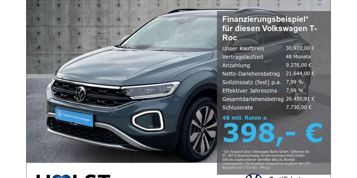 VW T-Roc 26.292 km 29.940 &euro; Scheeßel 27383