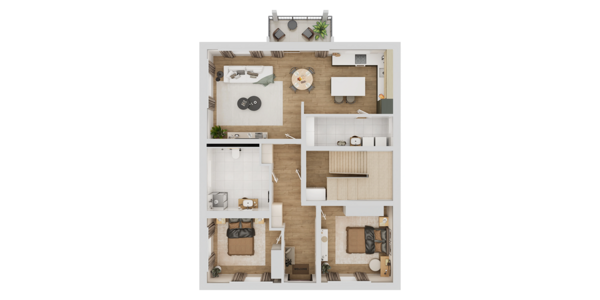 Barrierefreie Neubau - Eigentumswohnung KfW 55 ! - Erdgeschoßwohnung Ötzingen Sainerholz | Angebot:25079568