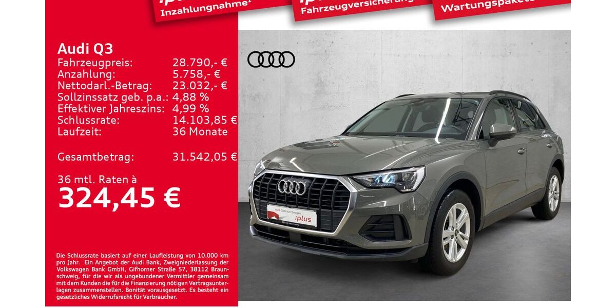 Audi Q3 63.058 km 27.890 &euro; Leipzig 04129