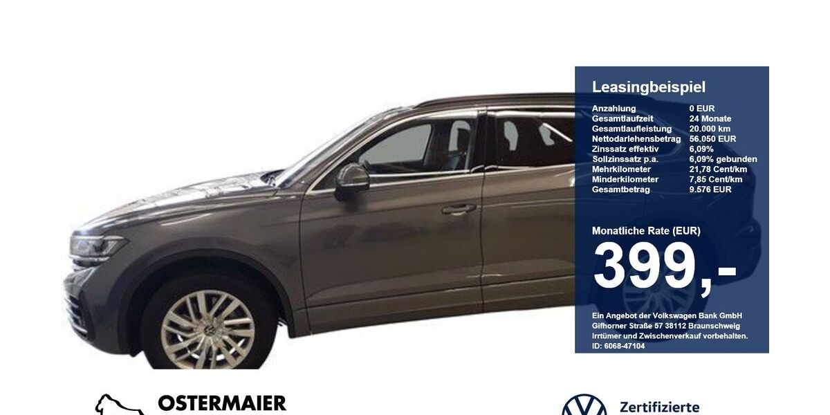 VW Touareg 31.820 km 56.050 &euro; Vilsbiburg 84137