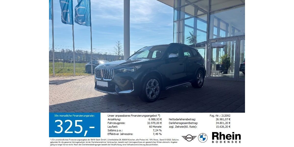 BMW X1 65.389 km 29.680 &euro; Friedrichshafen 88046