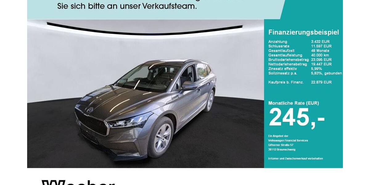 Skoda Enyaq 23.787 km 22.879 &euro; Calw 75365