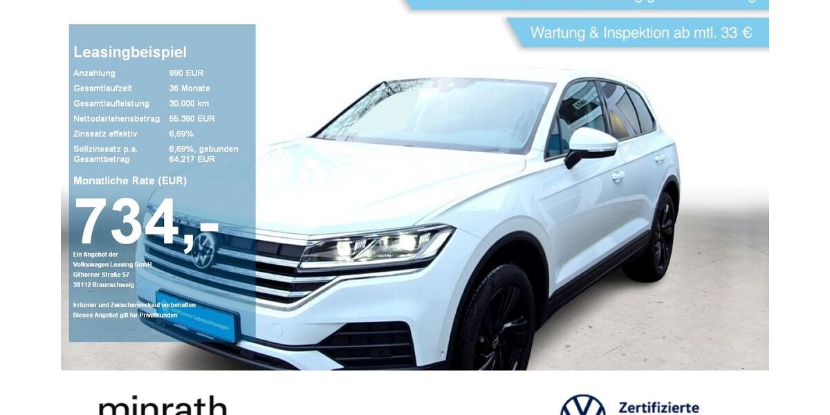 VW Touareg 12.804 km 55.380 &euro; Geldern 47608