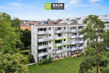 360° | Urbanes Leben, grüne Ruhe: 3-Zimmerwohnung mit TG in Ulmer Weststadt 3 zimmer