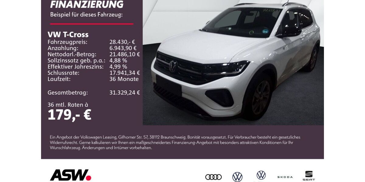 VW T-Cross 27.000 km 28.430 &euro; Weinsberg 74189