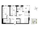 Etagenwohnung Freiburg Haslach - 3 Zimmer, 77 m&sup2;, 569.000&euro; | Angebot:25865837