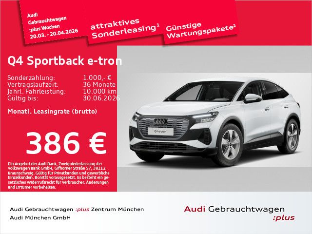 Audi Q4 e-tron 8.986 km 40.446 &euro; Eching 85386