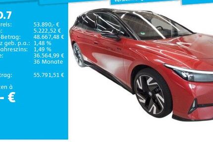 VW ID.7 9.451 km 53.890 € Hannover 30655