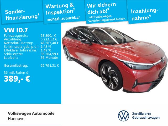 VW ID.7 9.451 km 53.890 € Hannover 30655