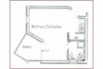 Etagenwohnung Plauen - 1.5 Zimmer, 28 m&sup2;, 29.000&euro; | Angebot:27270868