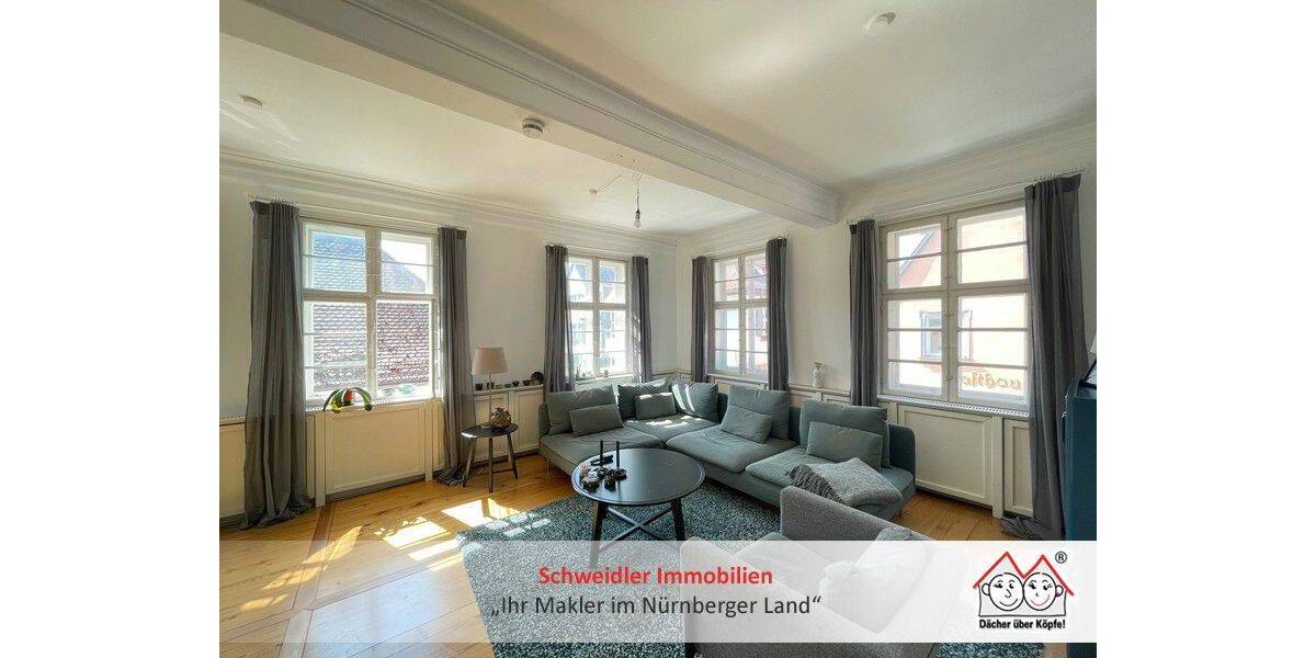 Etagenwohnung Erlangen Innenstadt - 6 Zimmer, 160 m&sup2;, 1.890&euro; | Angebot:26309076