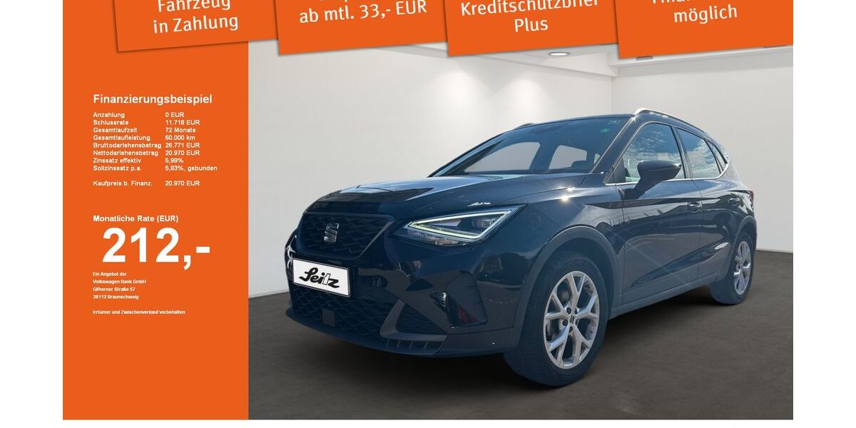 Seat Arona 33.000 km 19.999 &euro; Lindenberg 88161