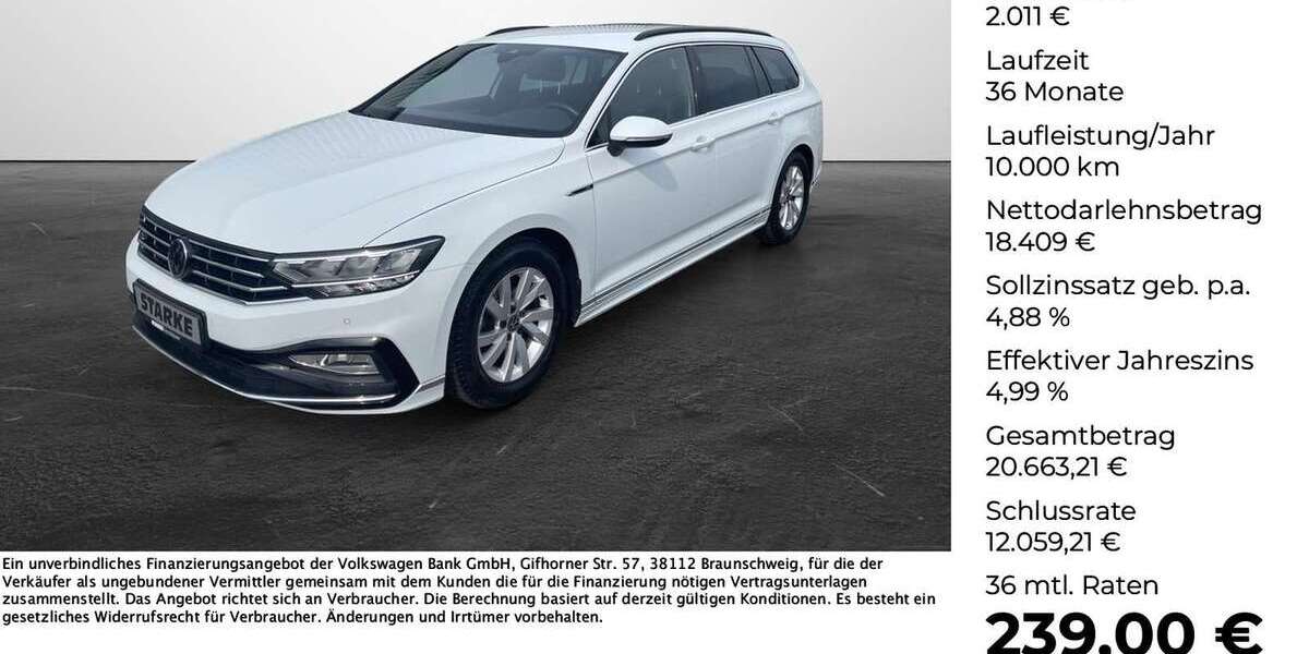 VW Passat Variant 135.301 km 20.420 &euro; Vechta 49377