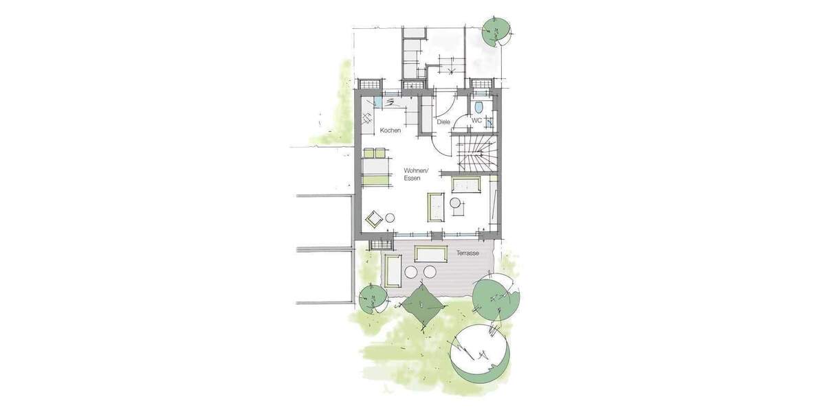 Reihenmittelhaus Erlangen Steudach - 5 Zimmer, 116 m&sup2;, 645.000&euro; | Angebot:25777171