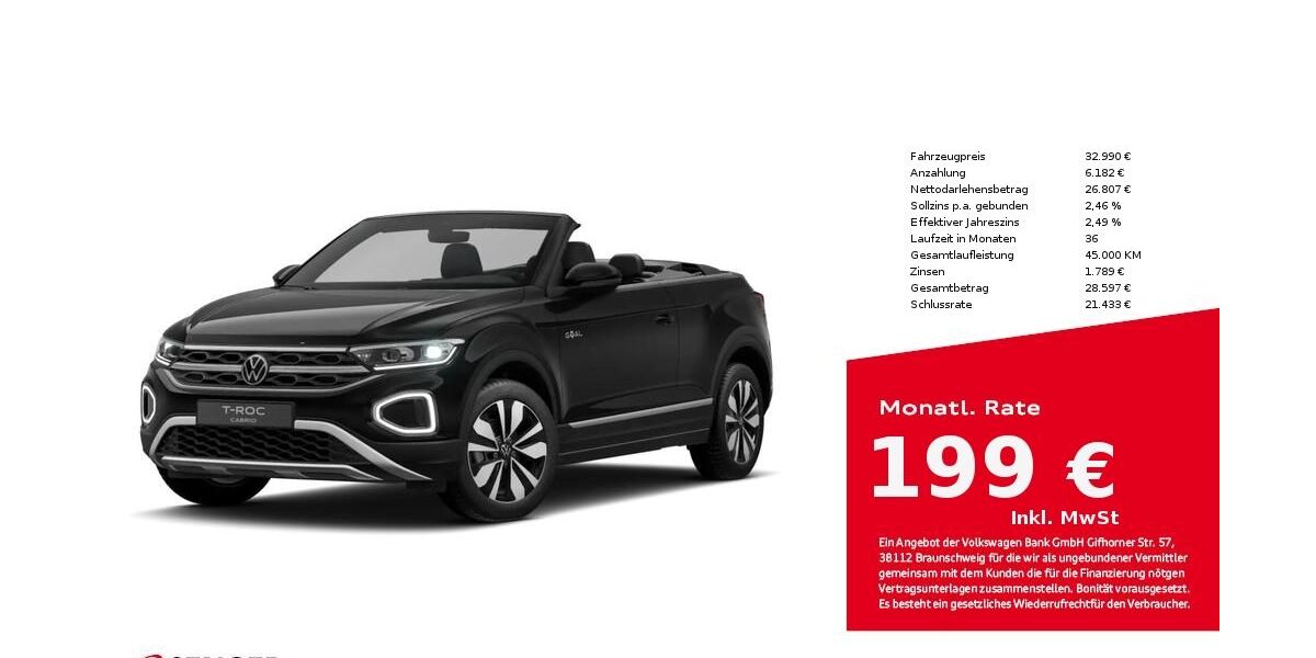 VW T-Roc 3.260 km 31.880 &euro; Bad Oldesloe 23843