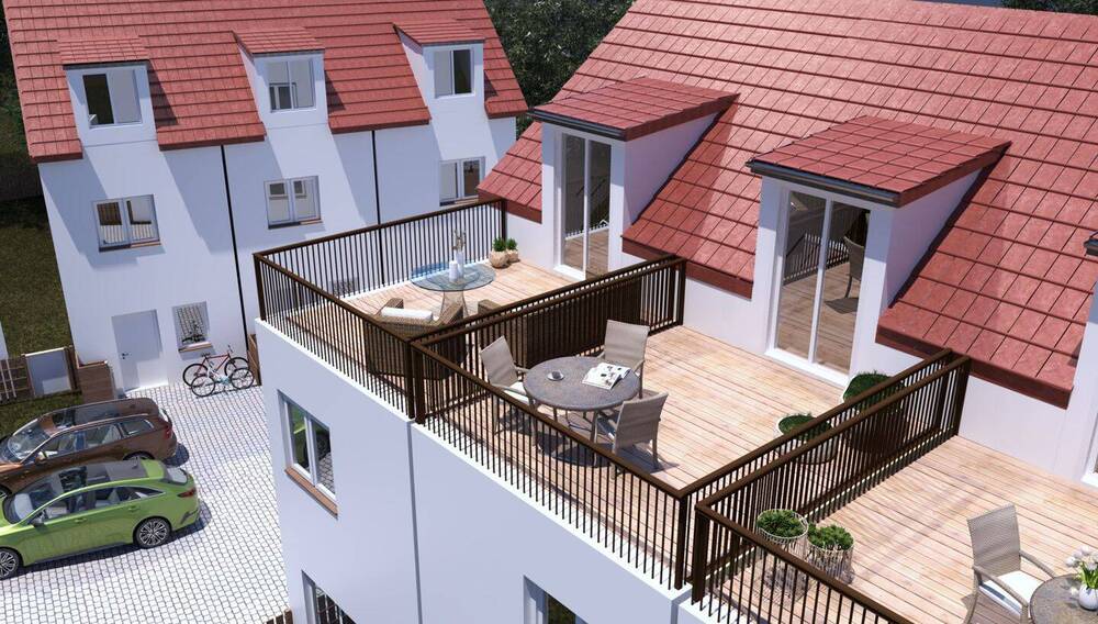 Nachhaltig wohnen, stilvoll leben - sechs Stadthäuser im Einklang mit der Natur! 5 zimmer