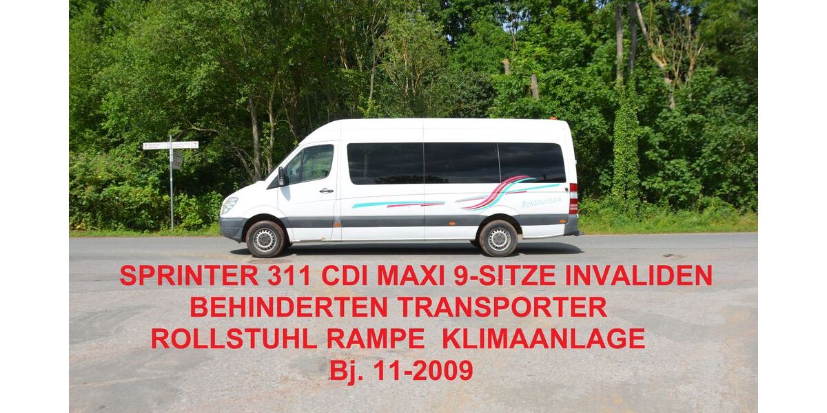 Mercedes-Benz Sprinter 351.232 km 9.990 &euro; Hessisch Oldendorf 31840