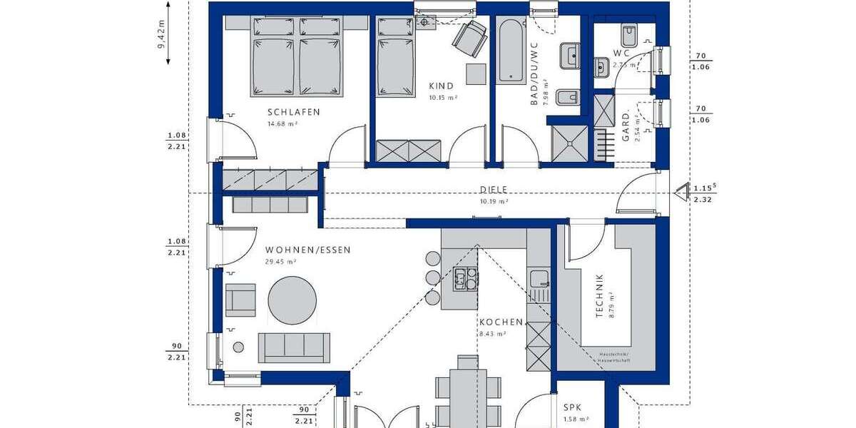 Einfamilienhaus Bad Münstereifel - 3 Zimmer, 88 m&sup2;, 458.000&euro; | Angebot:26321087