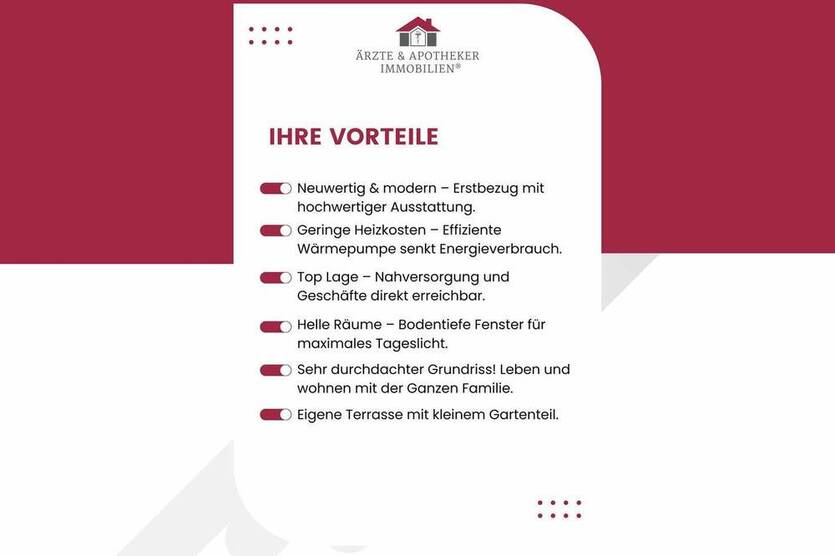 Modernes & energieeffizientes Reiheneckhaus in zentraler Lage - schlüsselfertig & bezugsbereit!