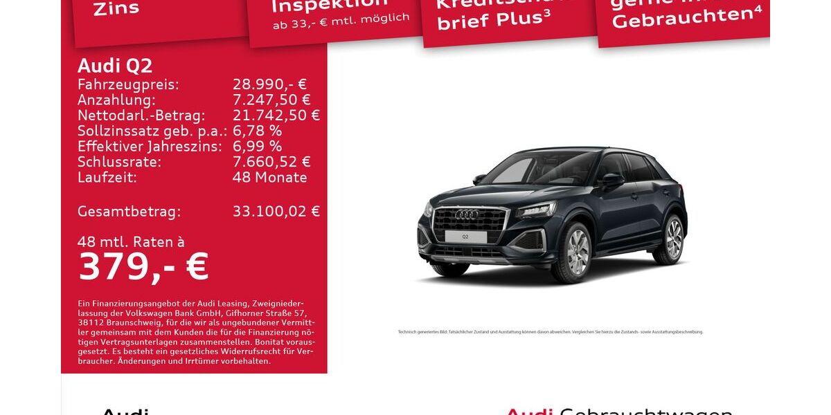 Audi Q2 10.352 km 28.990 &euro; Dresden 01067
