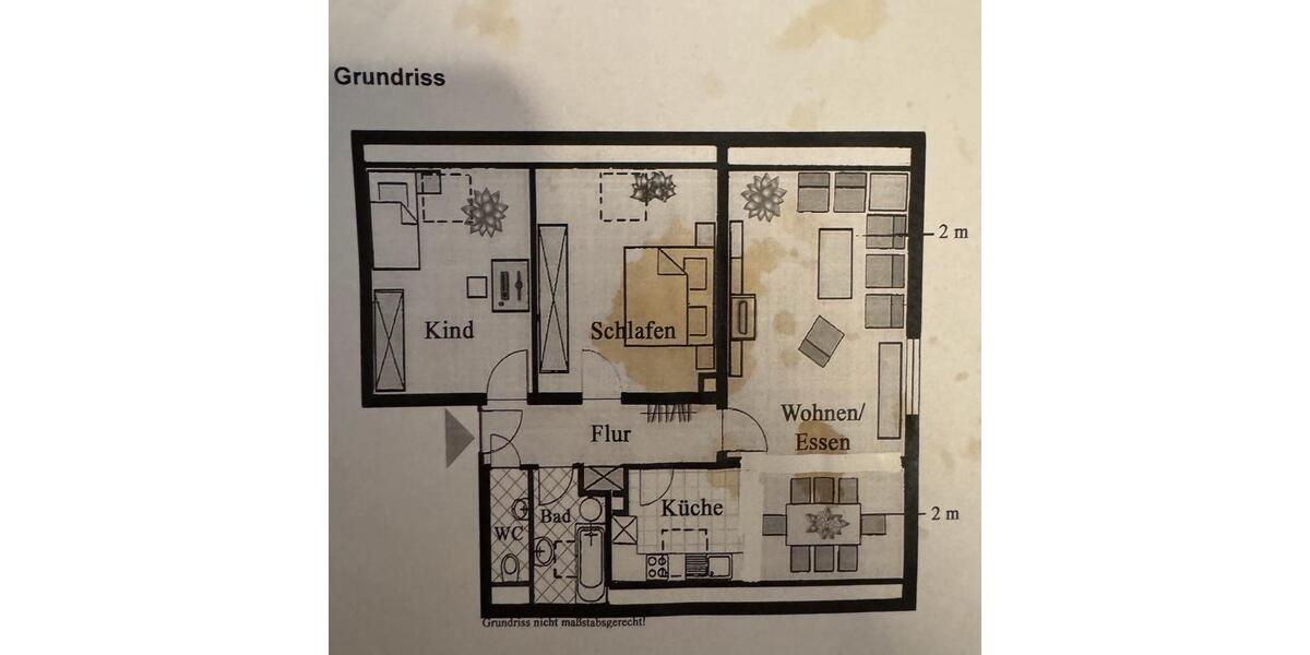 Dachgeschoßwohnung Landsberg am Lech Ellighofen - 3 Zimmer, 85 m&sup2;, 1.250&euro; | Angebot:26662941
