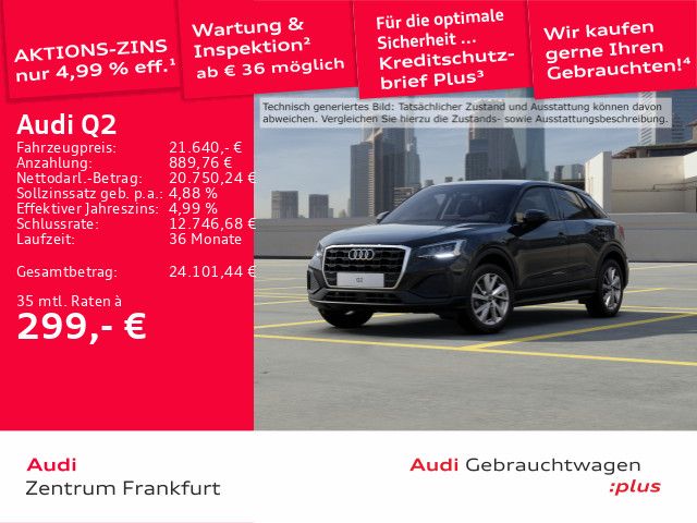 Audi Q2 48.662 km 21.640 € Frankfurt am Main 60314