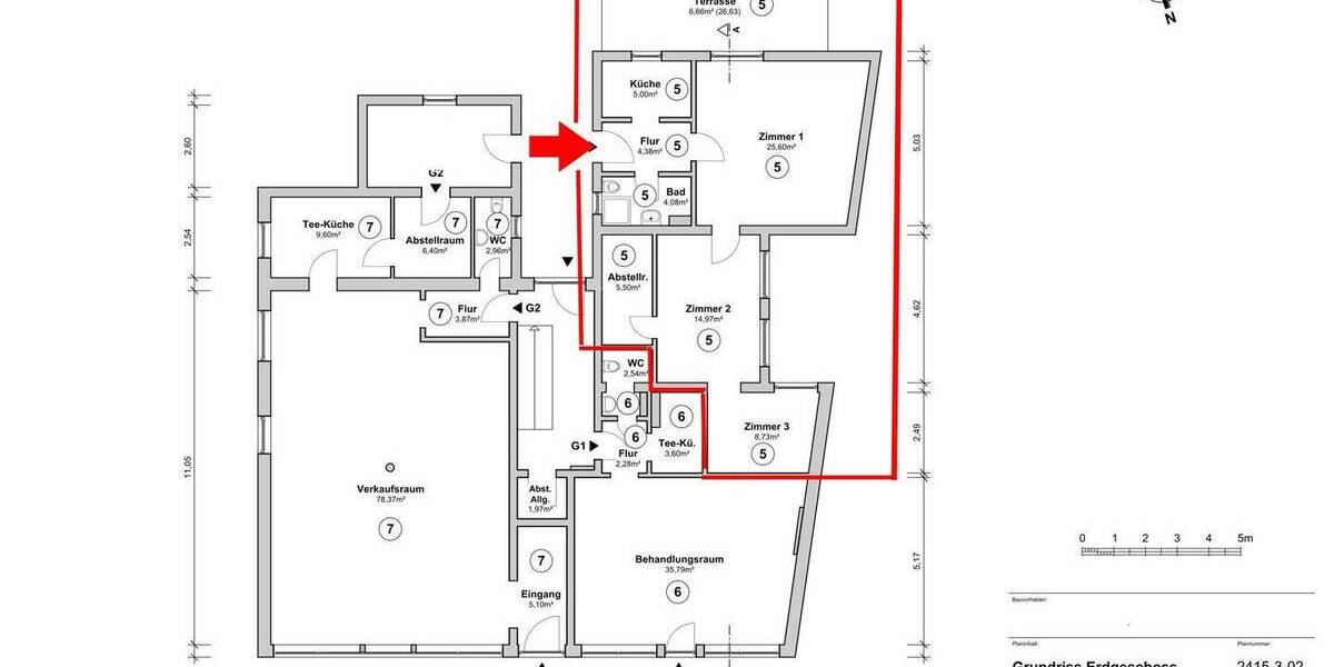 Etagenwohnung Wedel Altstadt - 2 Zimmer, 75 m&sup2;, 248.000&euro; | Angebot:26017864