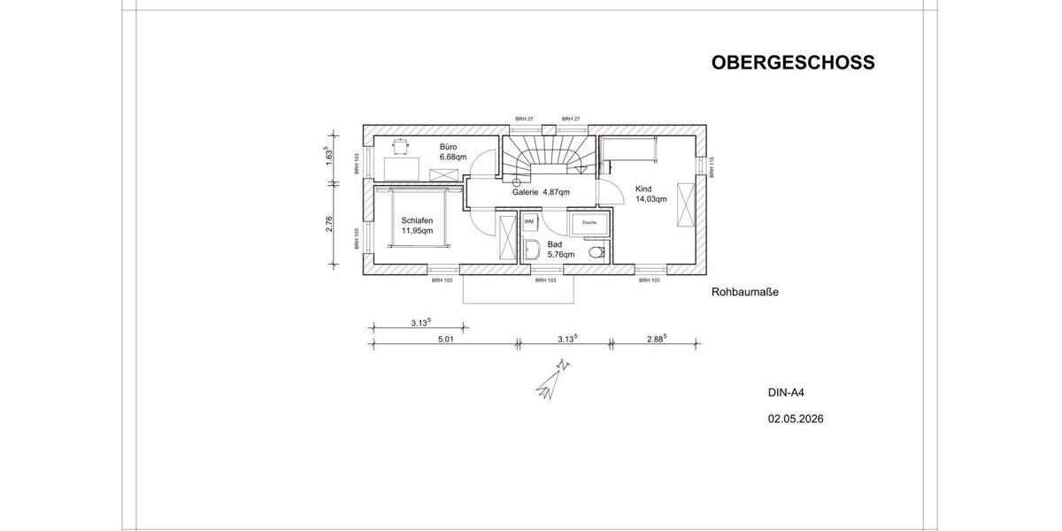 Einfamilienhaus Kühbach - 4 Zimmer, 96 m&sup2;, 1.350&euro; | Angebot:26411150