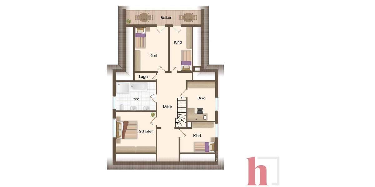 Einfamilienhaus Lohne (Oldenburg) Kroge - 9 Zimmer, 204 m&sup2;, 415.000&euro; | Angebot:25820191