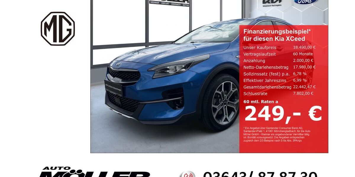 Kia XCeed 64.918 km 18.490 &euro; Weimar 99425