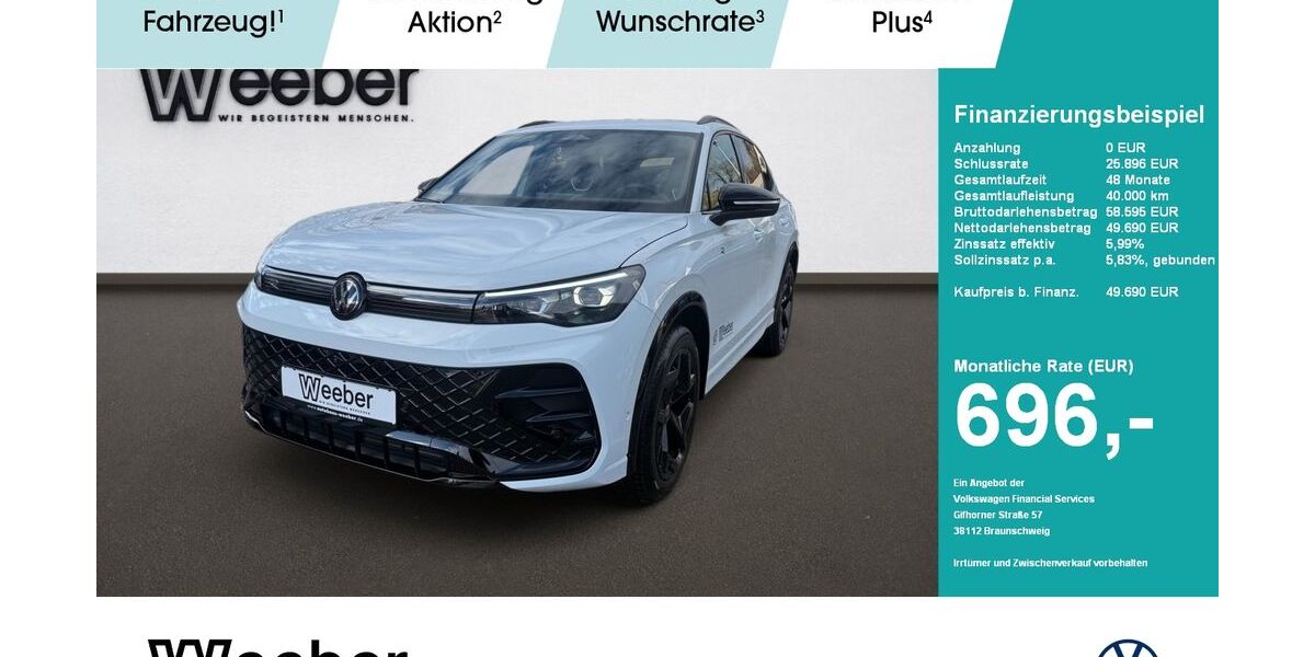 VW Tiguan 1.015 km 49.690 &euro; Weil der Stadt 71263