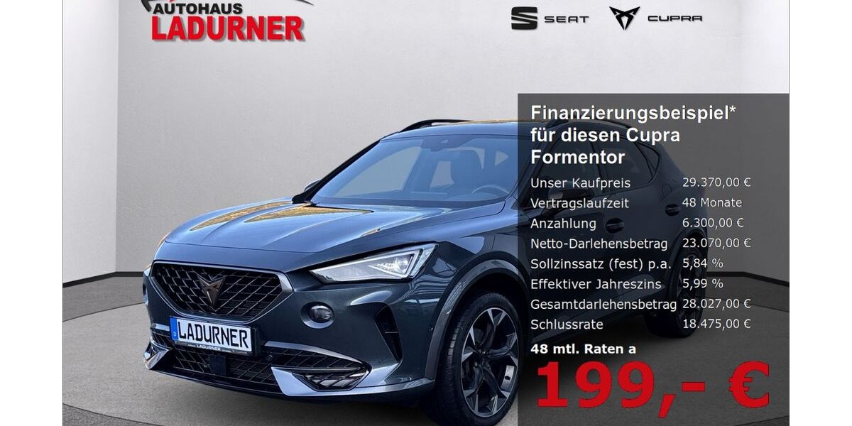 Cupra Formentor 40.568 km 29.370 &euro; Villingen-Schwenningen 78052