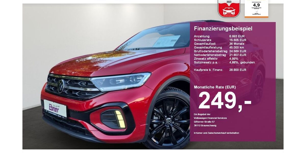 VW T-Roc 32.200 km 28.800 &euro; Albbruck 79774