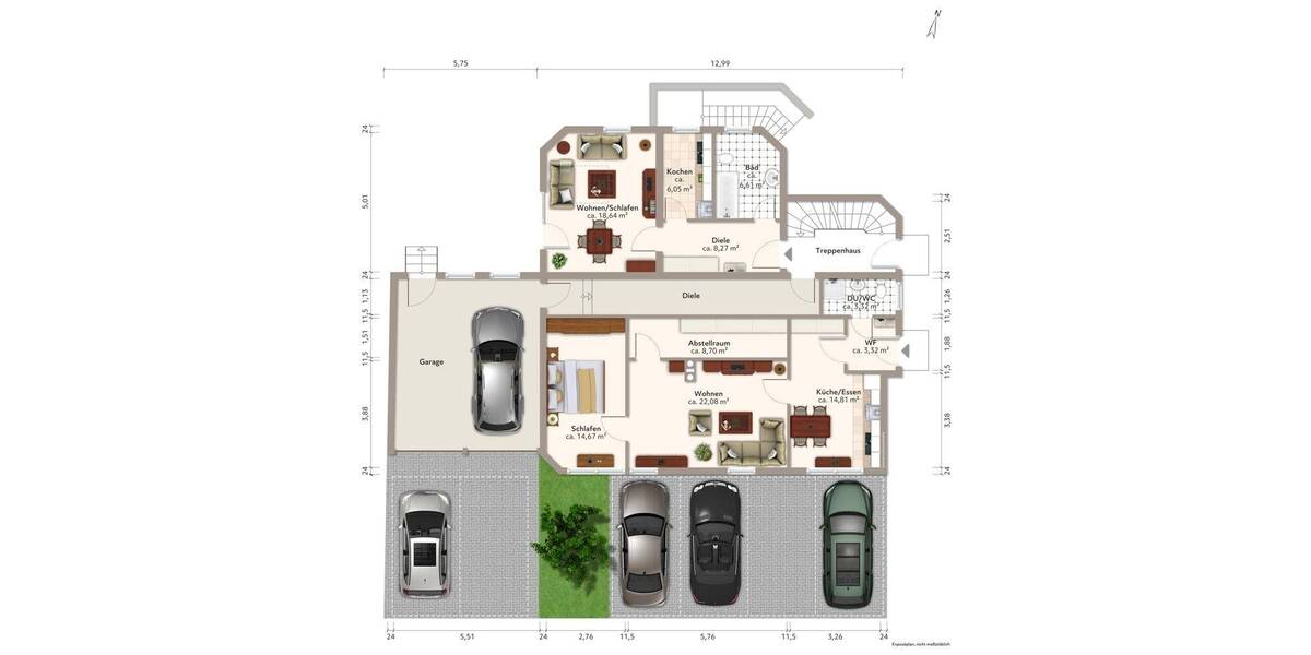 Mehrfamilienhaus, Wohnhaus Mörlenbach - 1 Zimmer, 312 m&sup2;, 660.000&euro; | Angebot:25735184