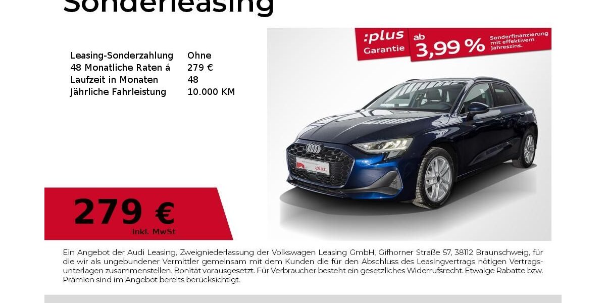 Audi A3 6.625 km 29.790 &euro; Bernburg 06406