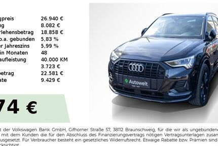 Audi Q3 93.350 km 26.940 &euro; Nürnberg 90431