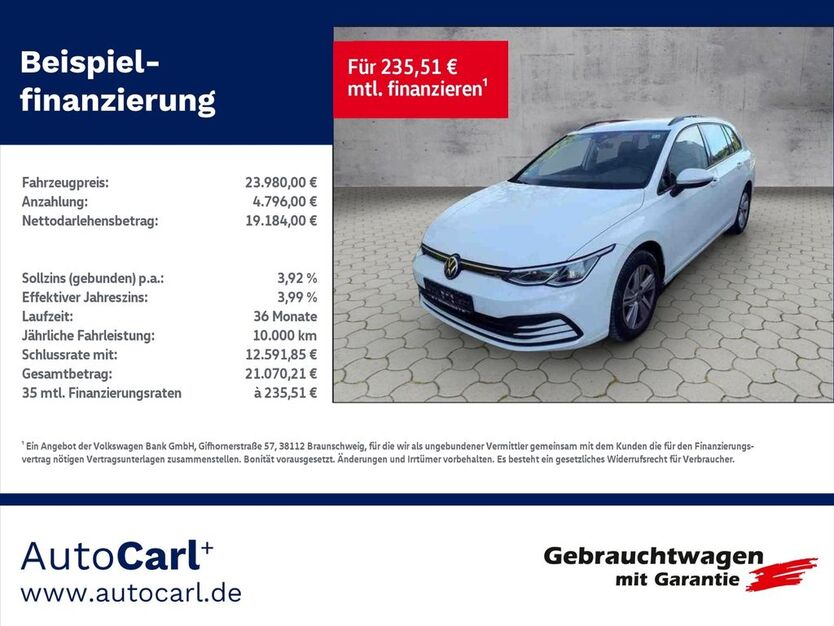 VW Golf 71.100 km 23.980 € Plauen 08527