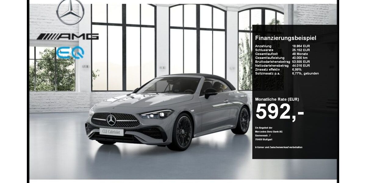 Mercedes-Benz CLE 200 8.434 km 62.880 &euro; Plettenberg 58840