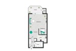Erdgeschoßwohnung Hamburg Wandsbek - 1 Zimmer, 46 m&sup2;, 235.000&euro; | Angebot:27271016