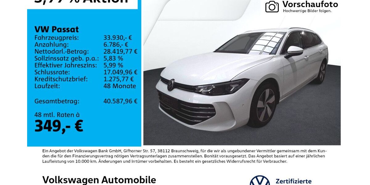 VW Passat 22.481 km 33.930 &euro; Leipzig 04277