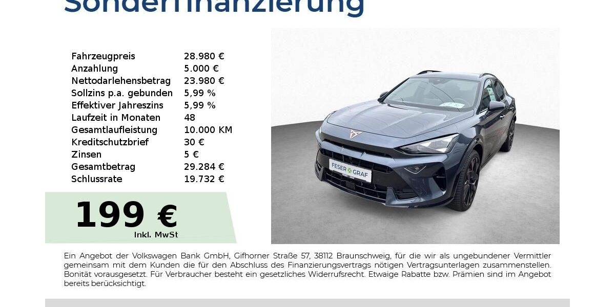 Cupra Formentor 11.000 km 28.980 &euro; Roth 91154