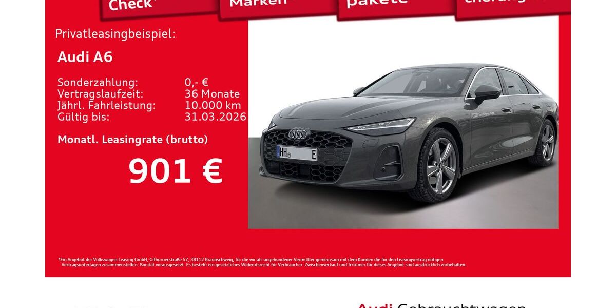 Audi A6 1.890 km 66.883 &euro; Hamburg 22529