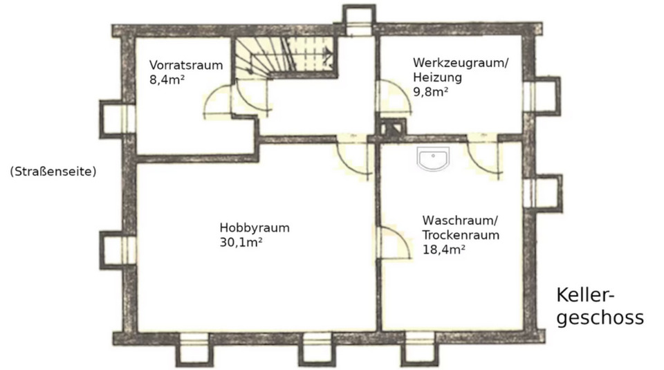 Einfamilienhaus mit Garten in ruhiger, zentraler Lage 4 zimmer