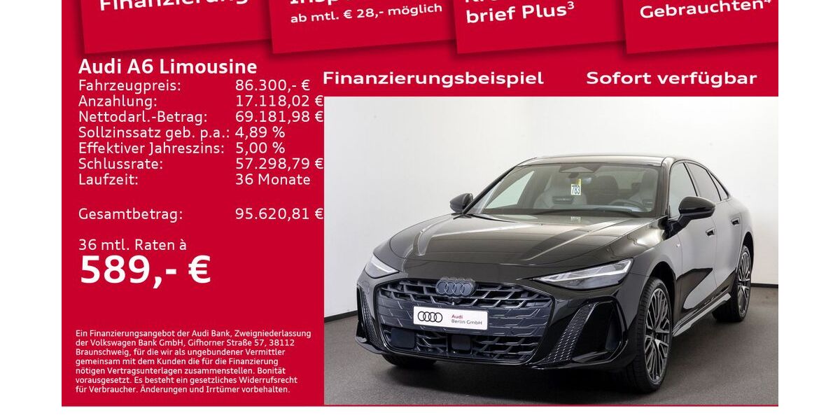 Audi A6 6.886 km 85.900 &euro; Berlin 12489