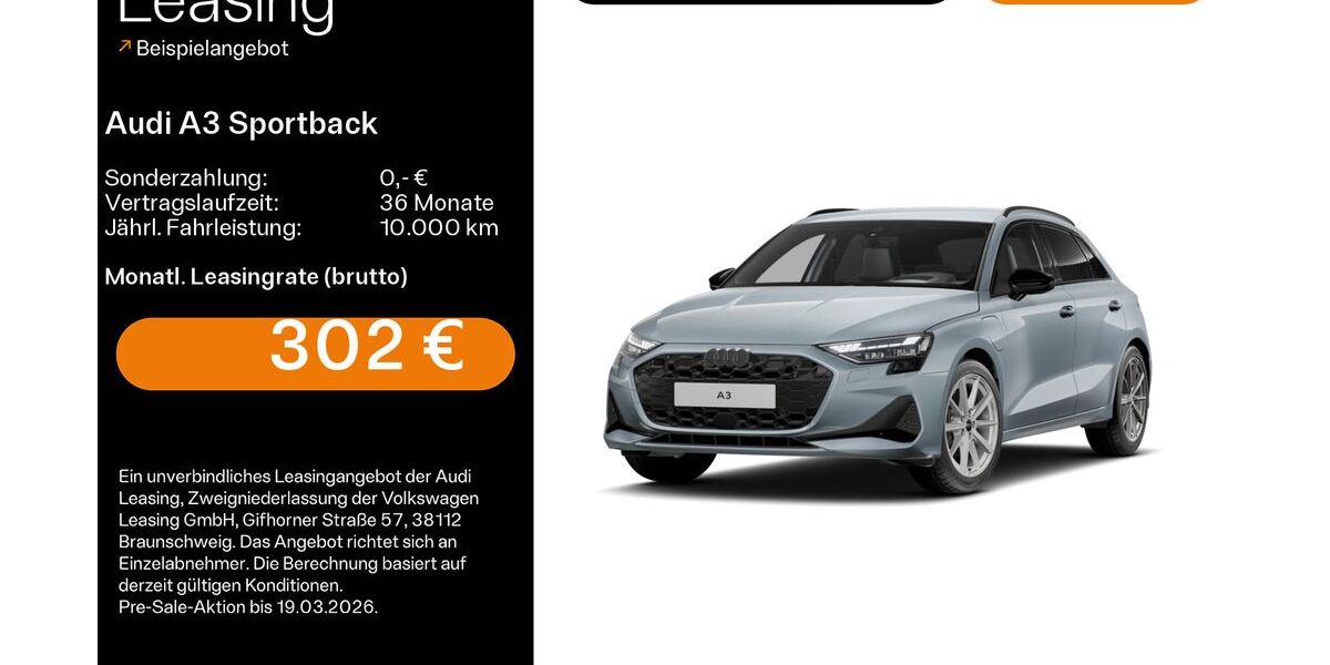 Audi A3 6.489 km 39.990 &euro; Lichtenfels 96215