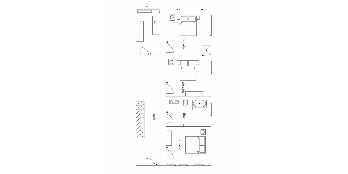 Doppelhaushälfte Bad Salzdetfurth - 6 Zimmer, 140 m&sup2;, 169.000&euro; | Angebot:26819888