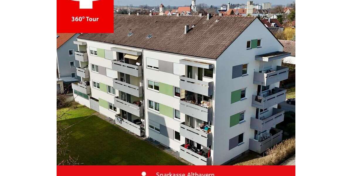 Etagenwohnung Aichach - 2 Zimmer, 42 m&sup2;, 149.000&euro; | Angebot:25938755