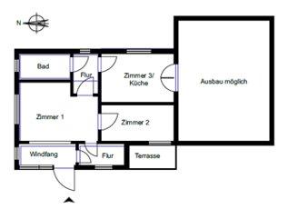 Bungalow Bienenbüttel - 3 Zimmer, 70 m&sup2;, 279.000&euro; | Angebot:26688077